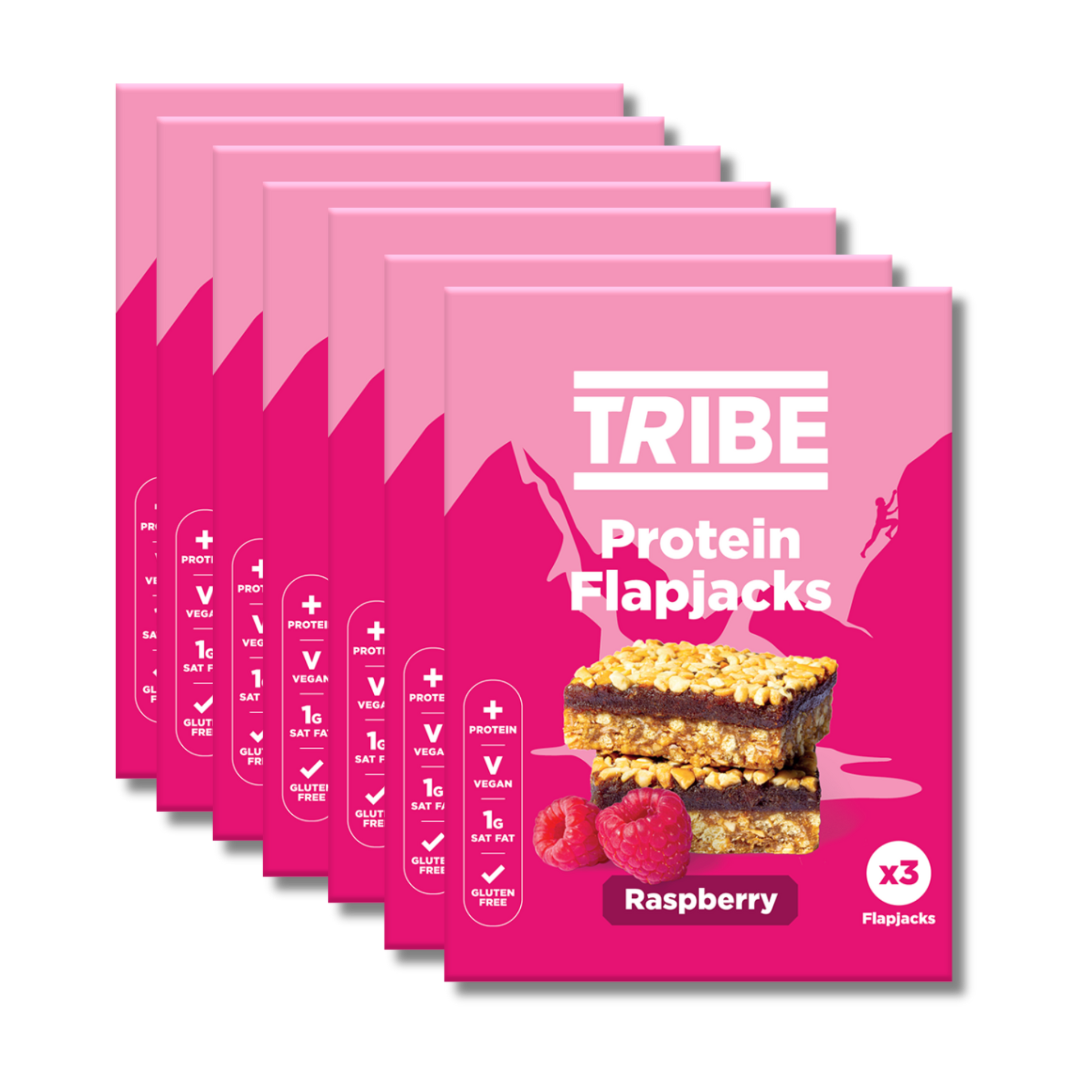 TRIBE Protein Flapjack - High In Protein & Fibre TRIBE Bars