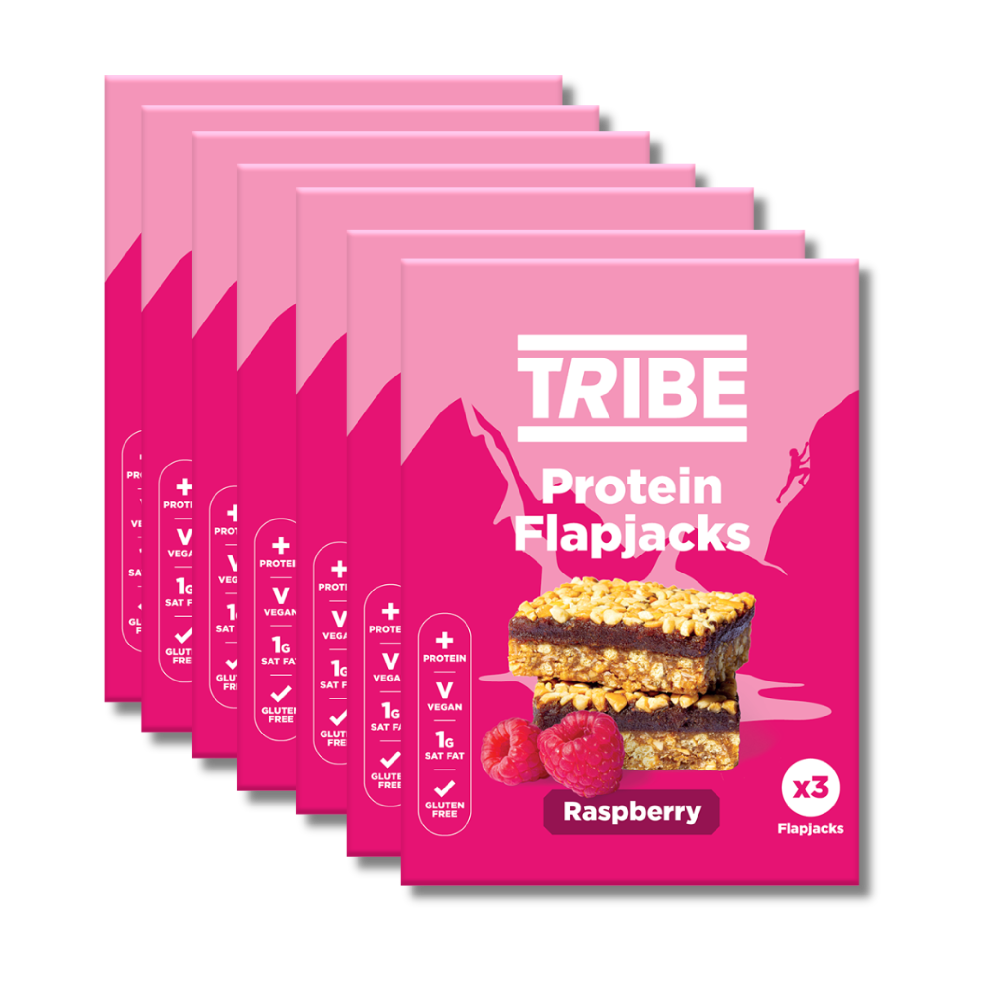 TRIBE Protein Flapjack - High In Protein & Fibre TRIBE Bars