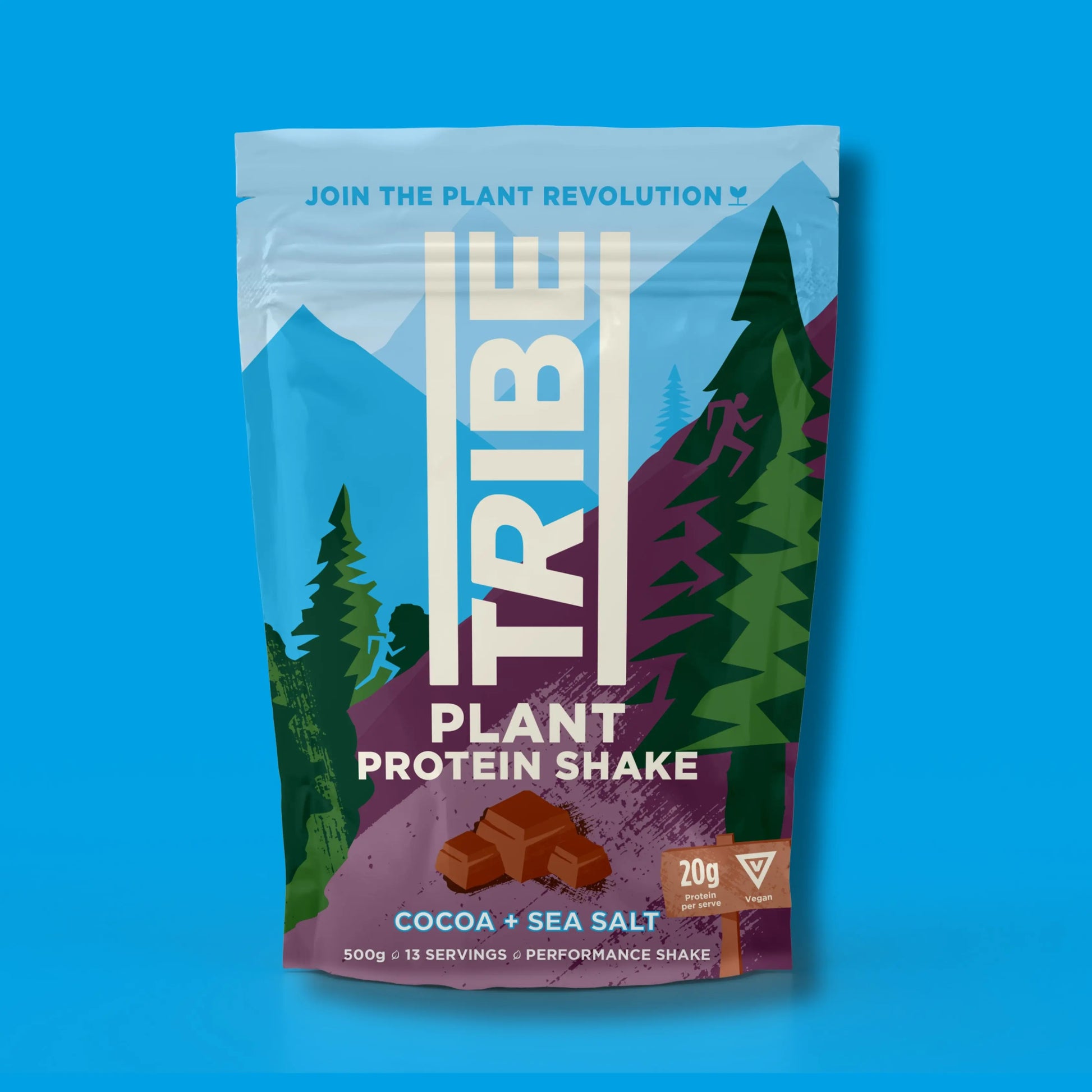 Cocoa + Sea Salt Protein Shake TRIBE Bars