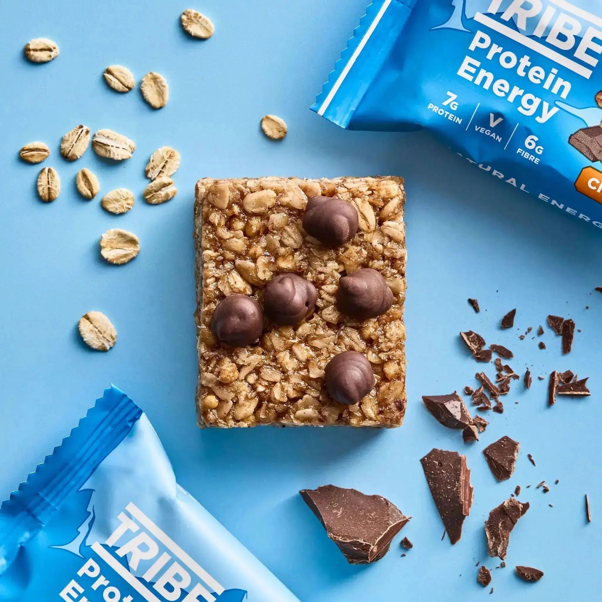 12 x 50g Choc Chip Protein Energy TRIBE Bars