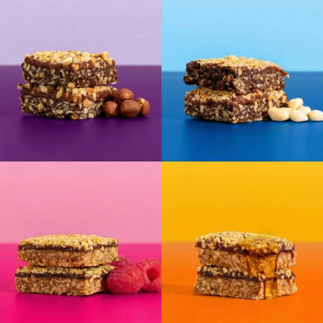 TRIBE Protein Flapjack 12x50g | Natural Energy, High Protein & Fibre TRIBE Bars