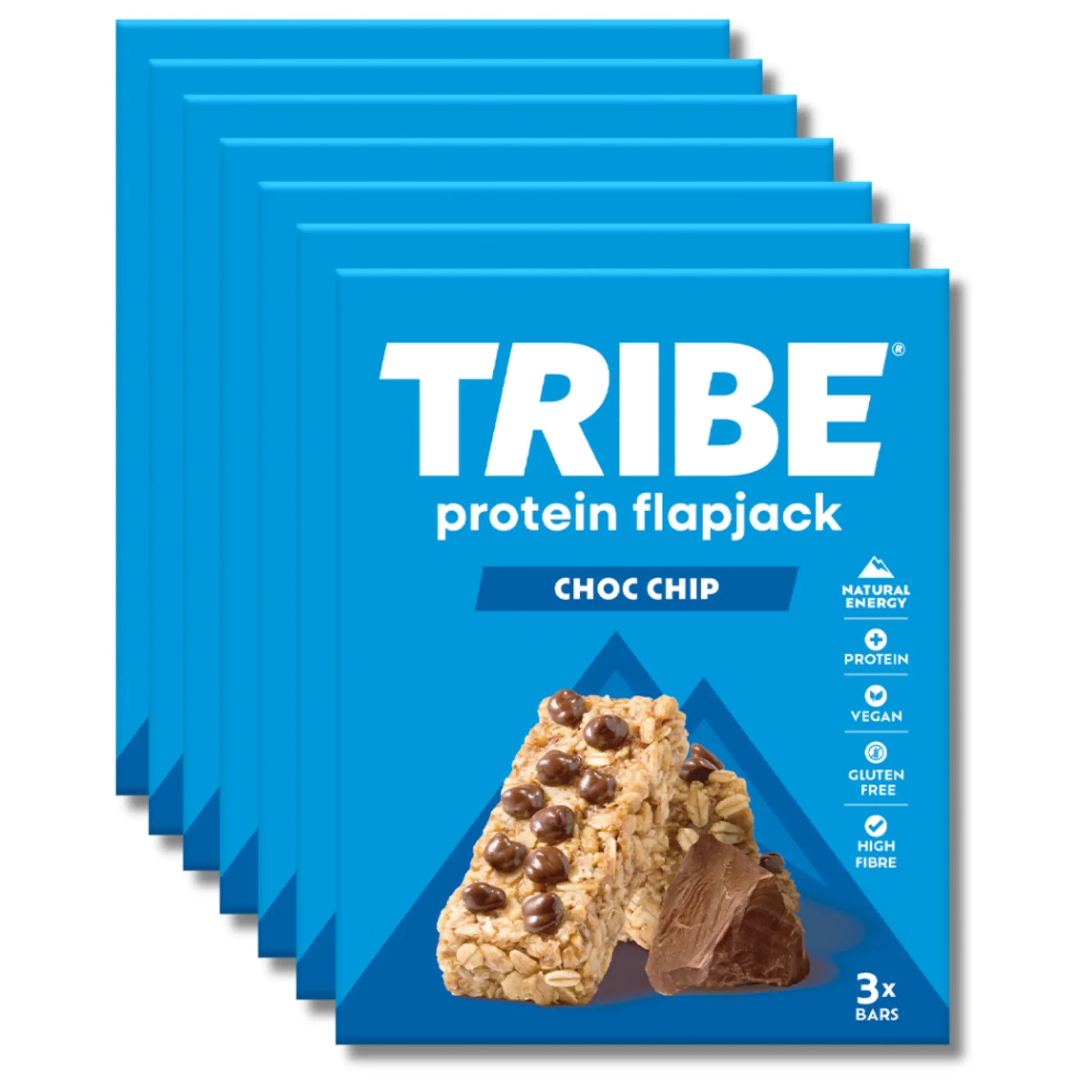 TRIBE 12 x 50g Protein Energy Bars | Sustained Energy, High In Fibre & Protein TRIBE Bars