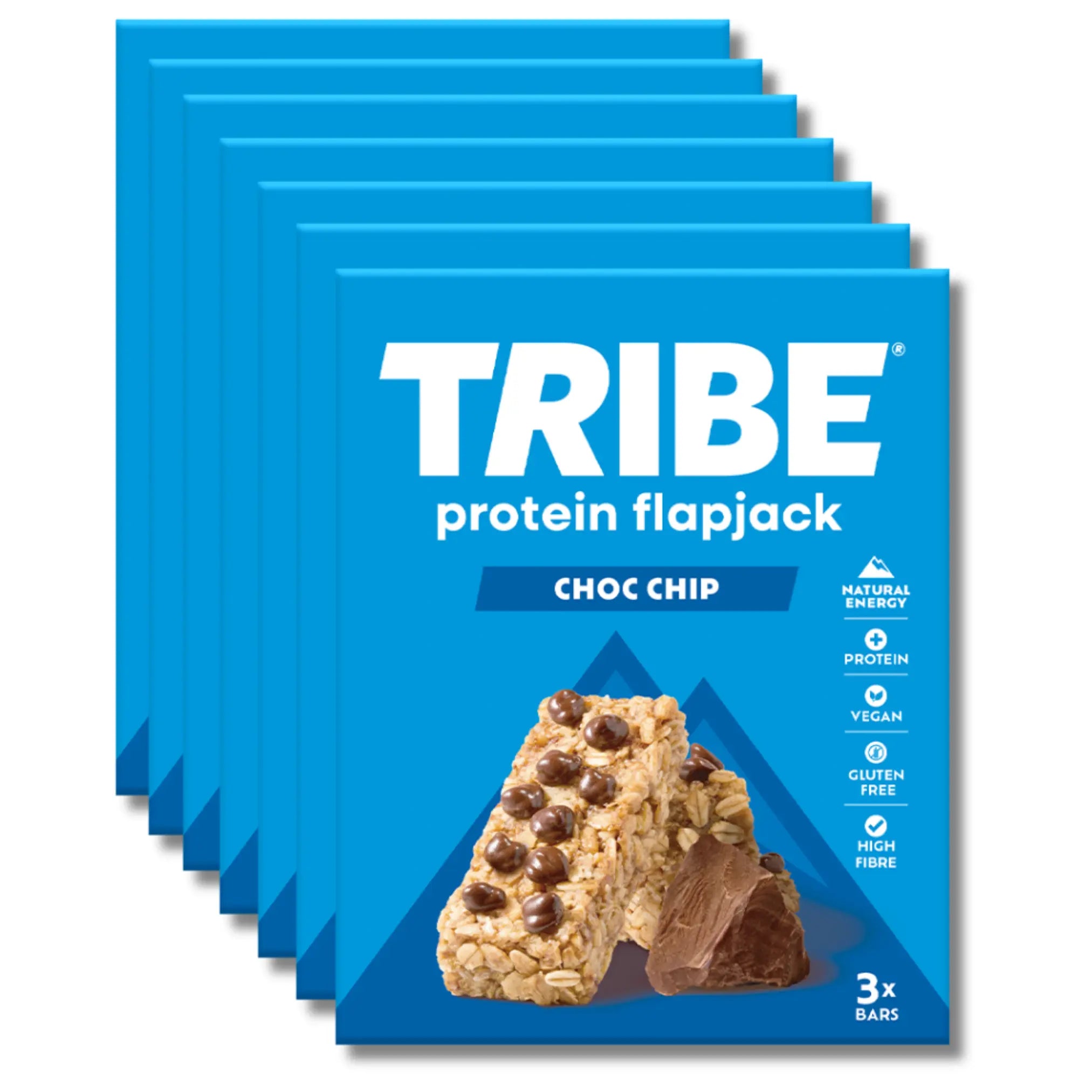 TRIBE 12 x 50g Protein Energy Bars | Sustained Energy, High In Fibre & Protein TRIBE Bars