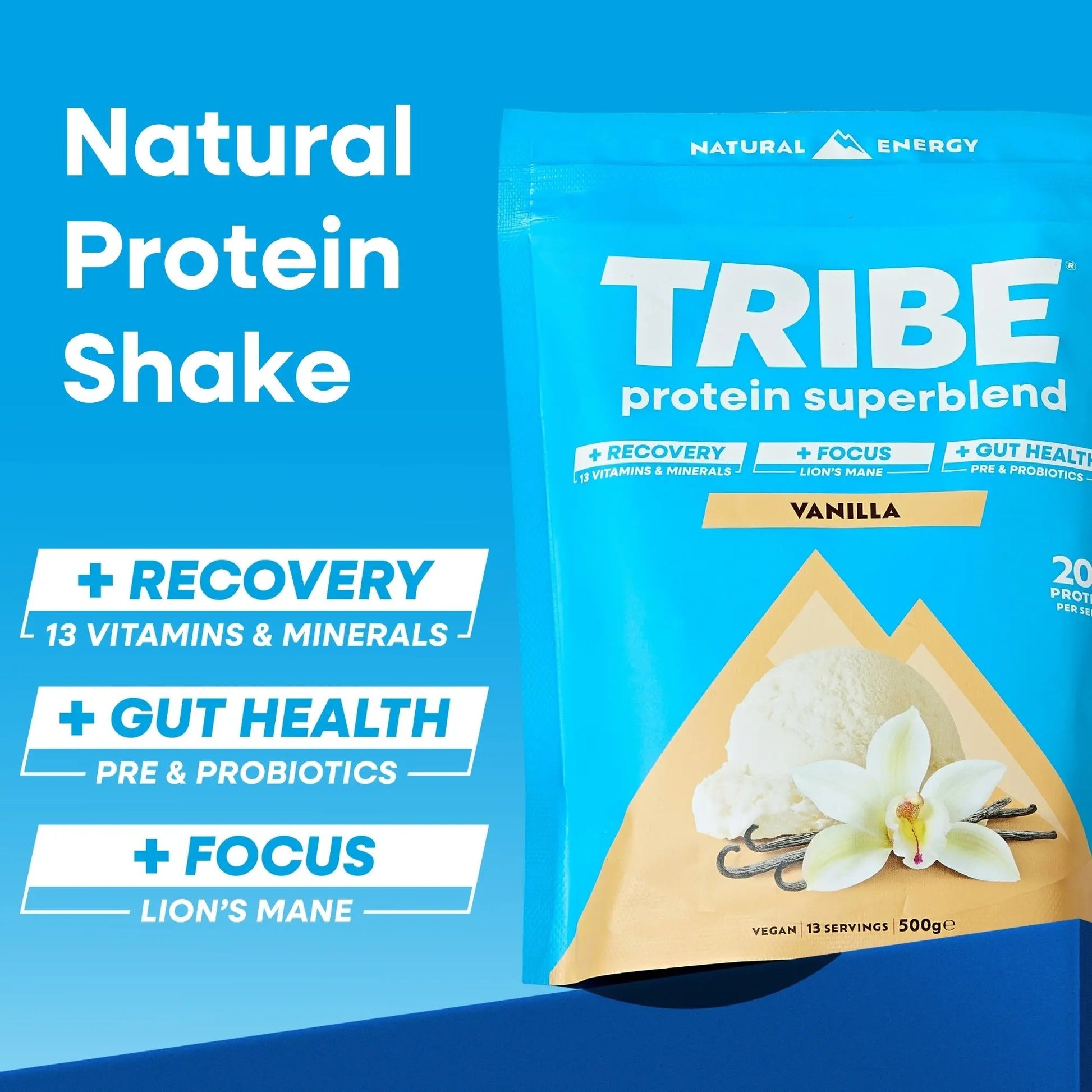 Protein & Focus Bundle TRIBE Natural Energy
