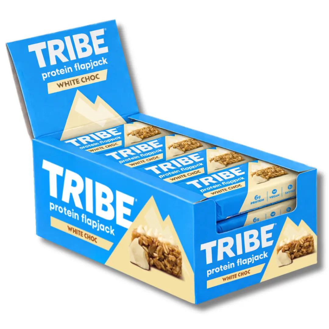 TRIBE 12 x 50g Protein Energy Bars | Sustained Energy, High In Fibre & Protein TRIBE Bars
