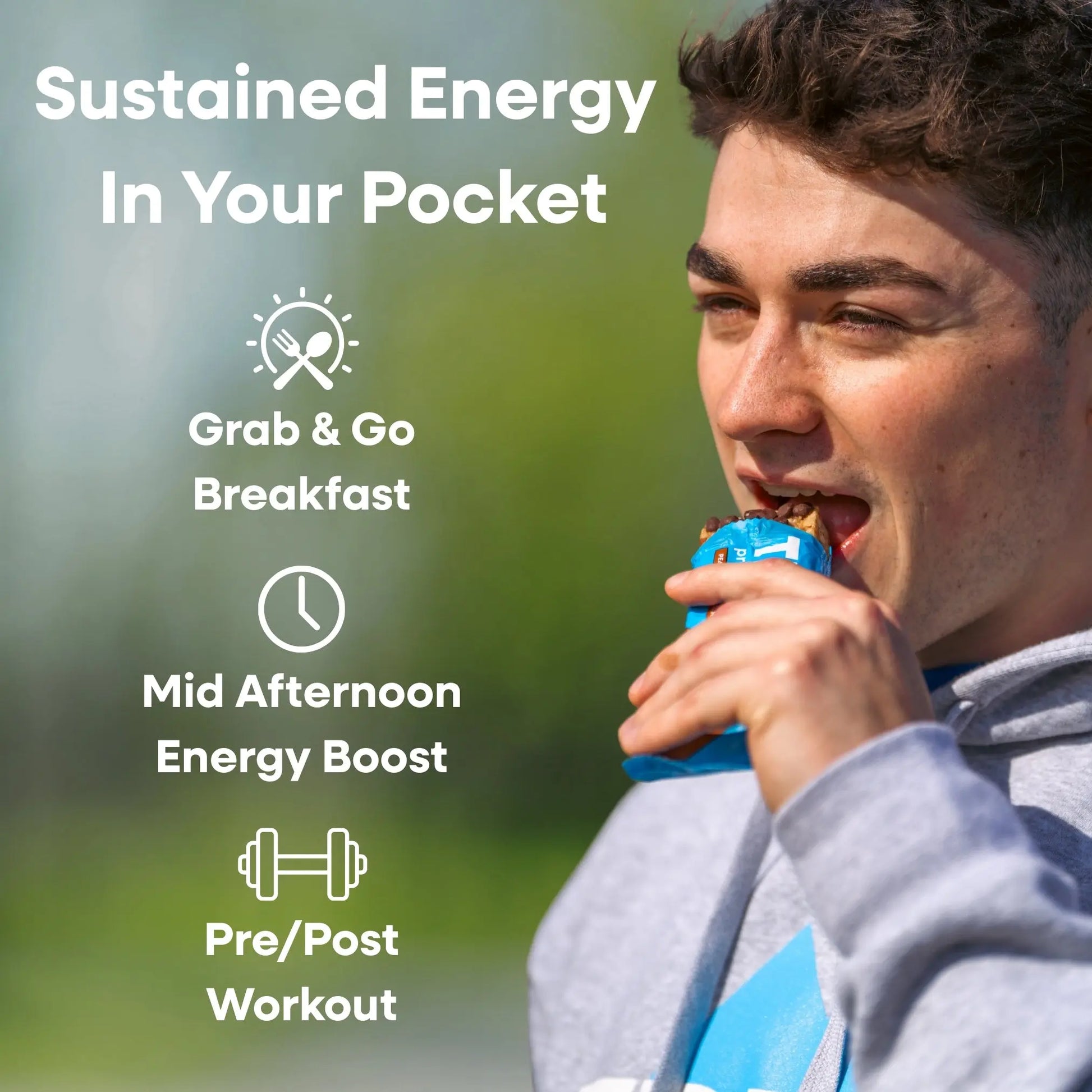 Protein + Focus 12 x 60g Bars | High Protein Flapjack | Lion's Mane & 9 Focus Nutrients TRIBE Bars