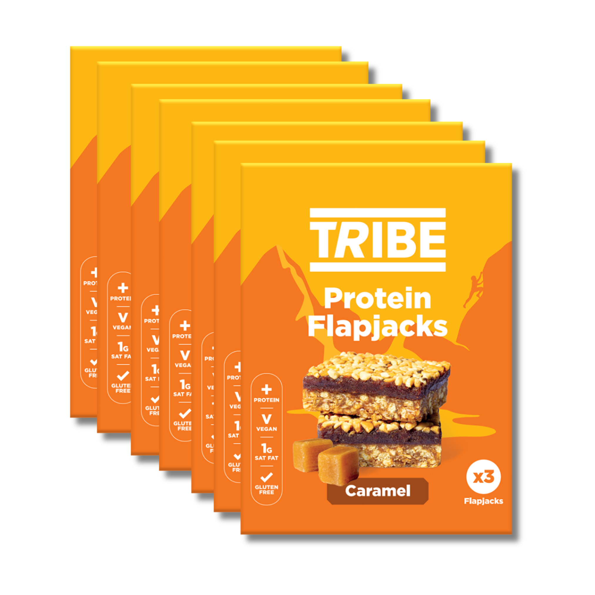 TRIBE Protein Flapjack - High In Protein & Fibre TRIBE Bars
