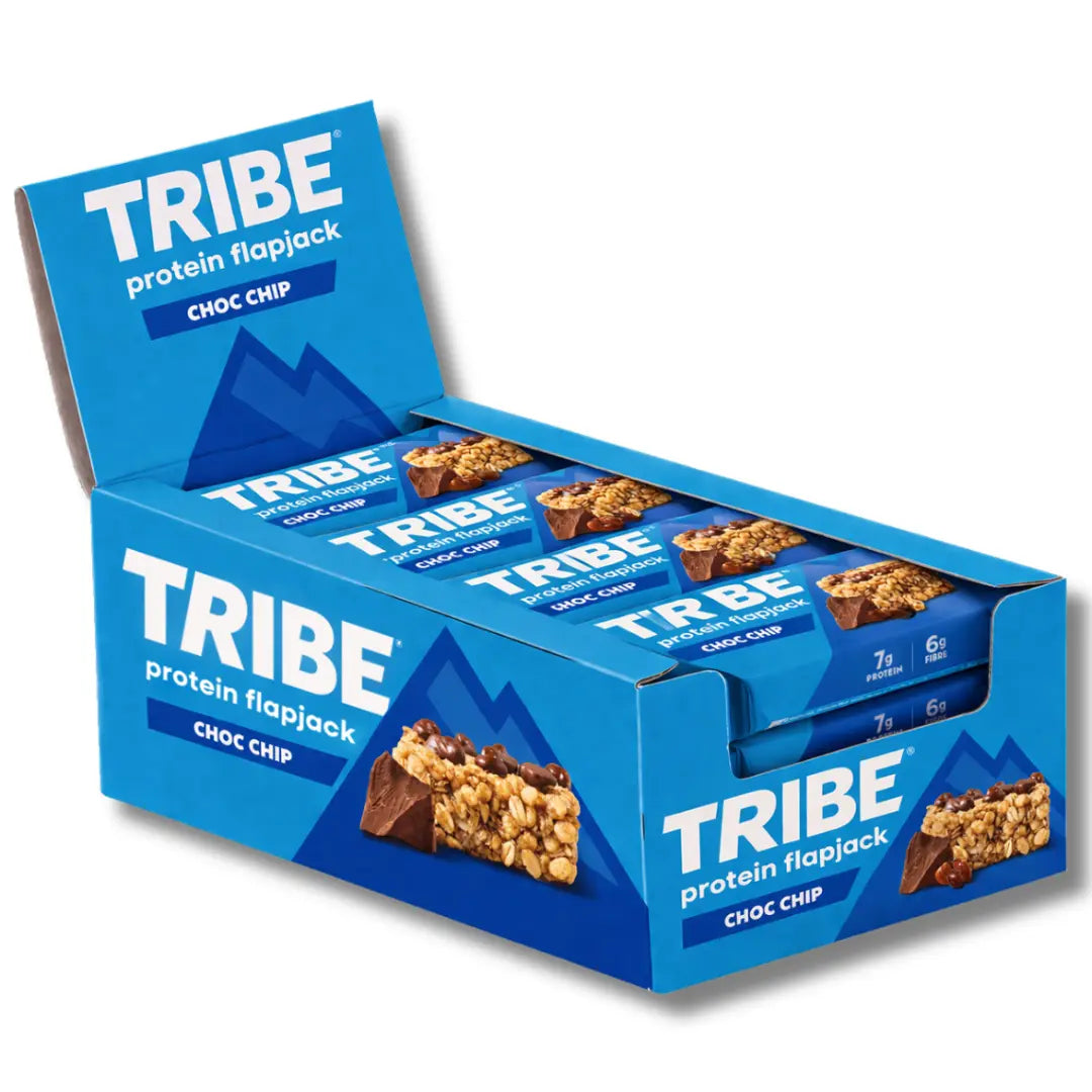 TRIBE 12 x 50g Protein Energy Bars | Sustained Energy, High In Fibre & Protein TRIBE Bars
