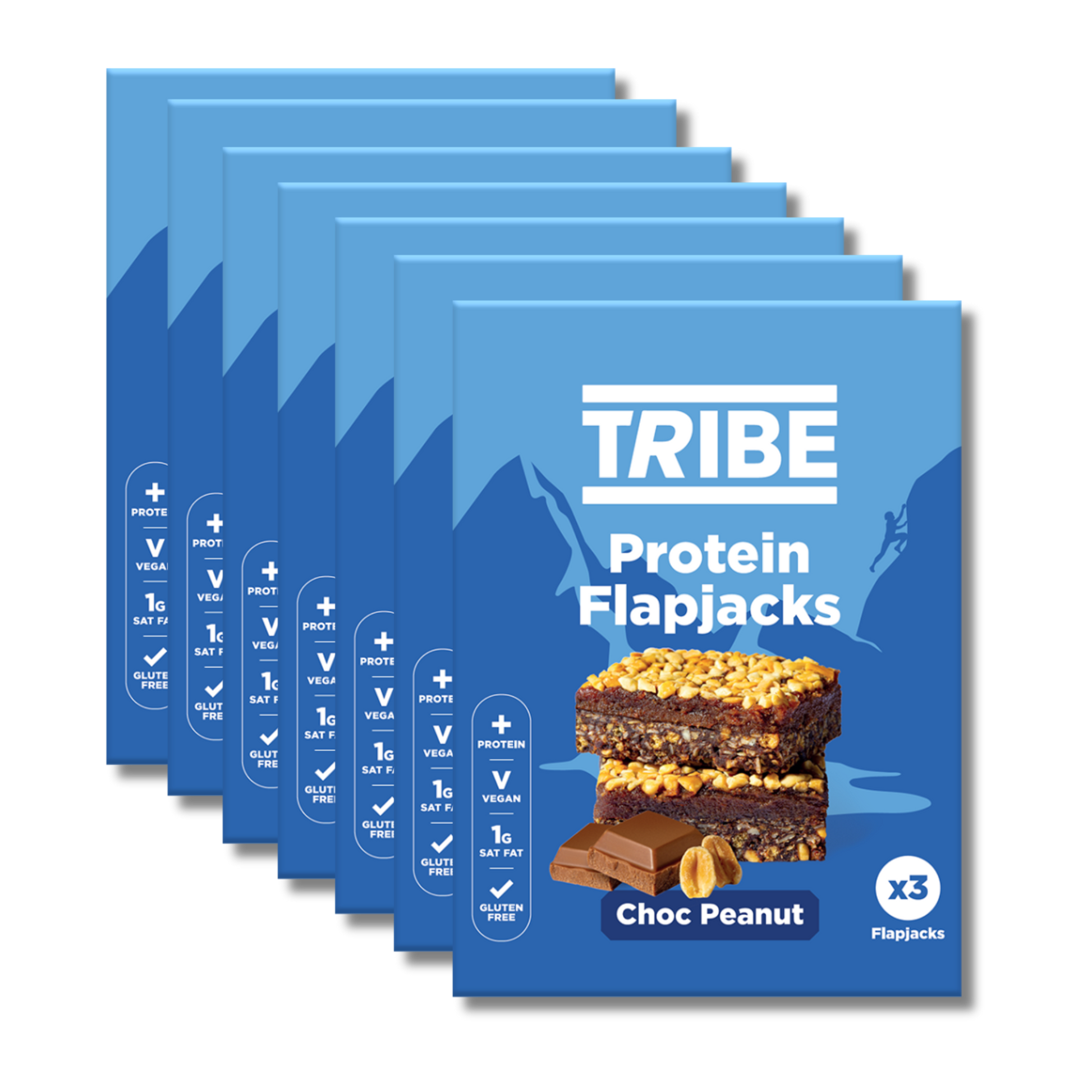TRIBE Protein Flapjack - High In Protein & Fibre TRIBE Bars