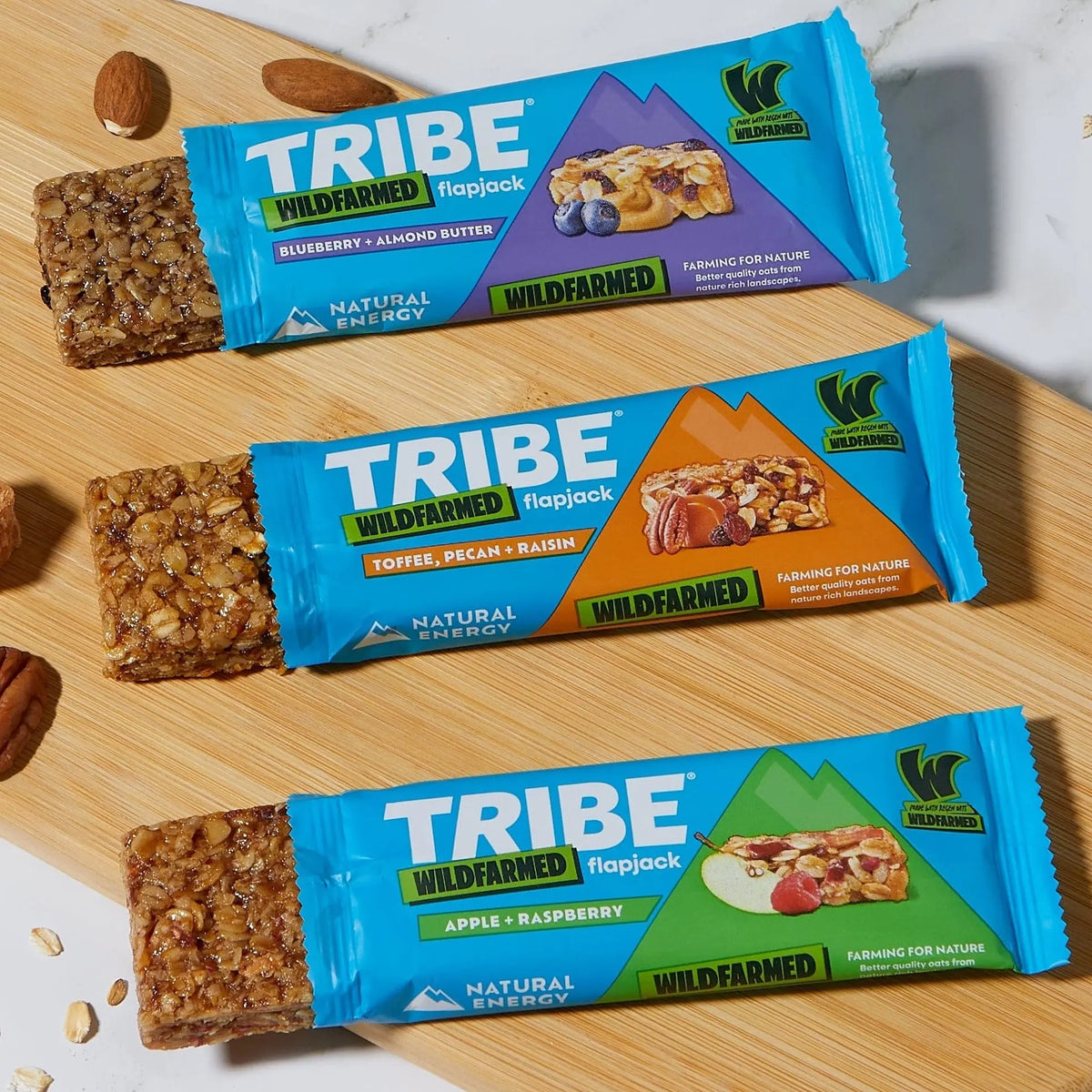 TRIBE Wildfarmed Flapjack 4 Pack TRIBE Natural Energy