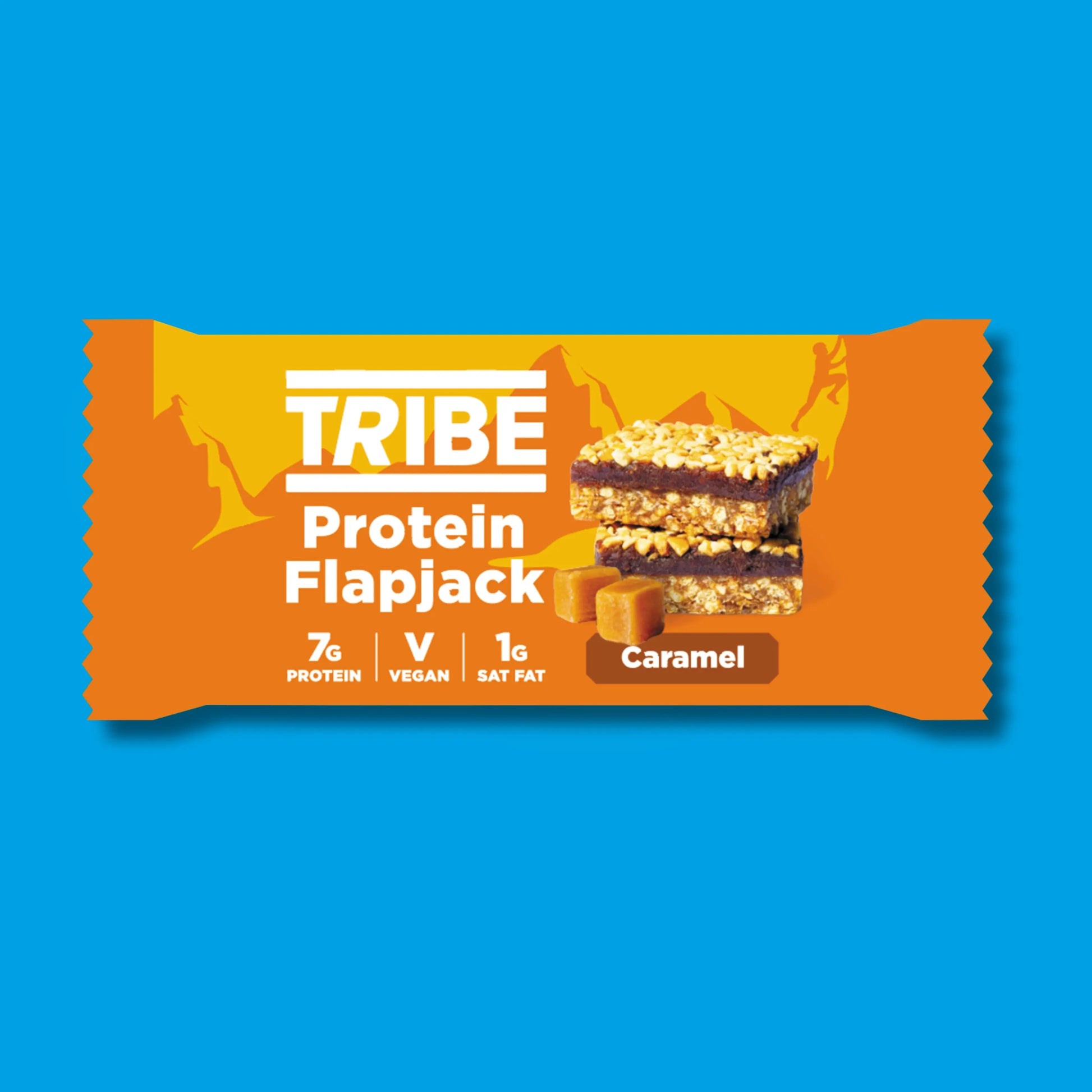 Caramel Protein Flapjack (Single) TRIBE Bars