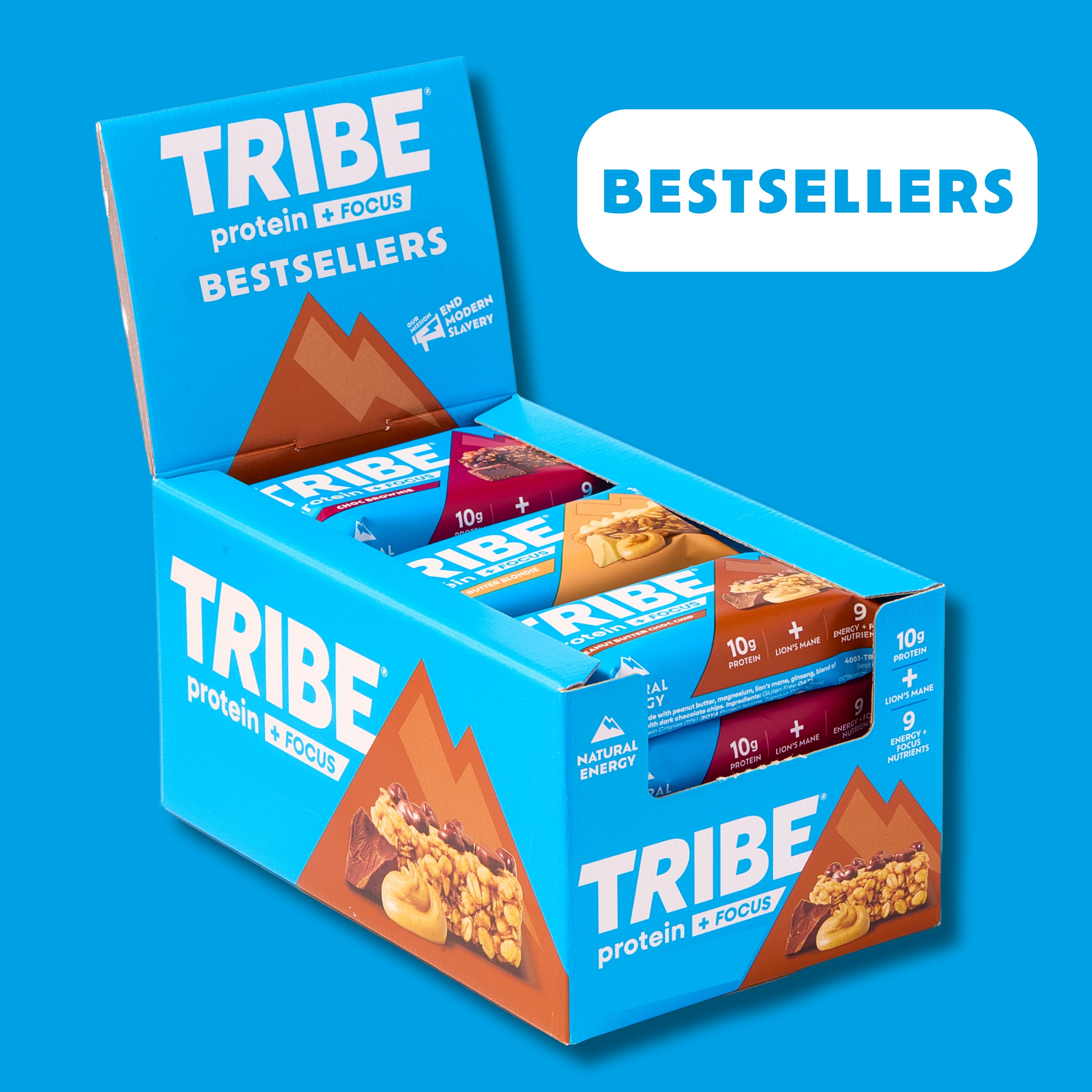 12 x 60g Protein + Focus Bestsellers Trial Pack