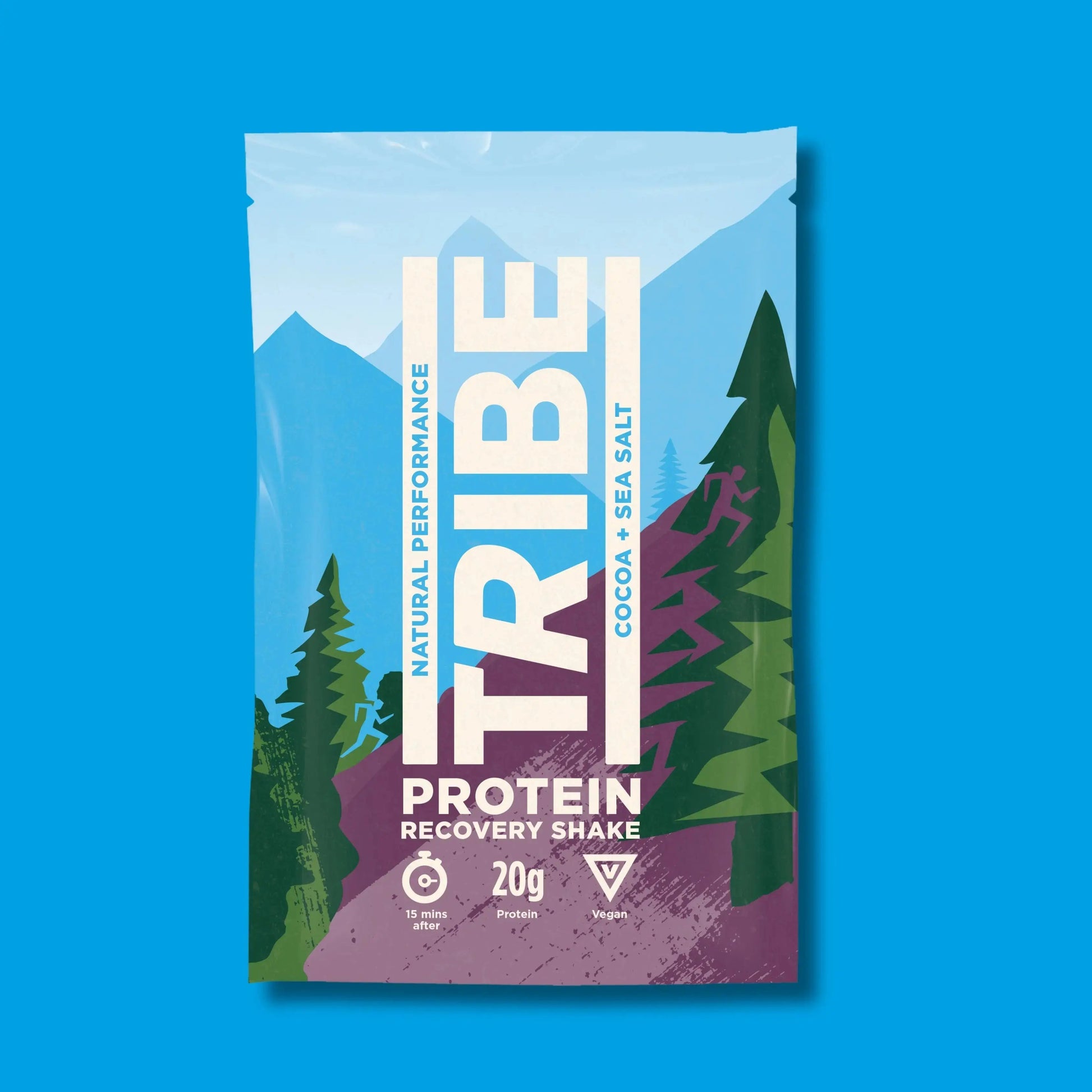 Cocoa + Sea Salt Protein Shake (Sachet) TRIBE Bars