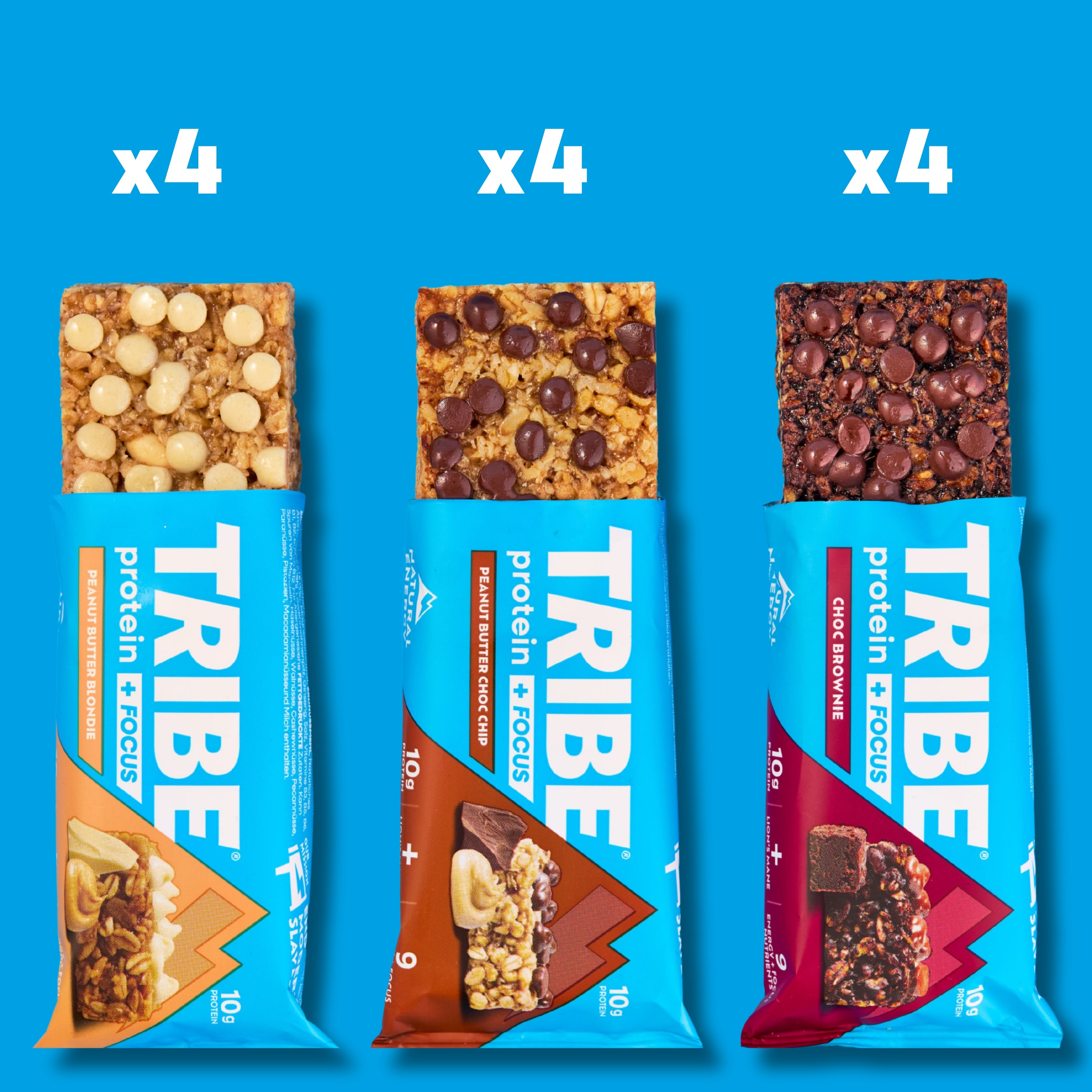 12 x 60g Protein + Focus Bestsellers Trial Pack