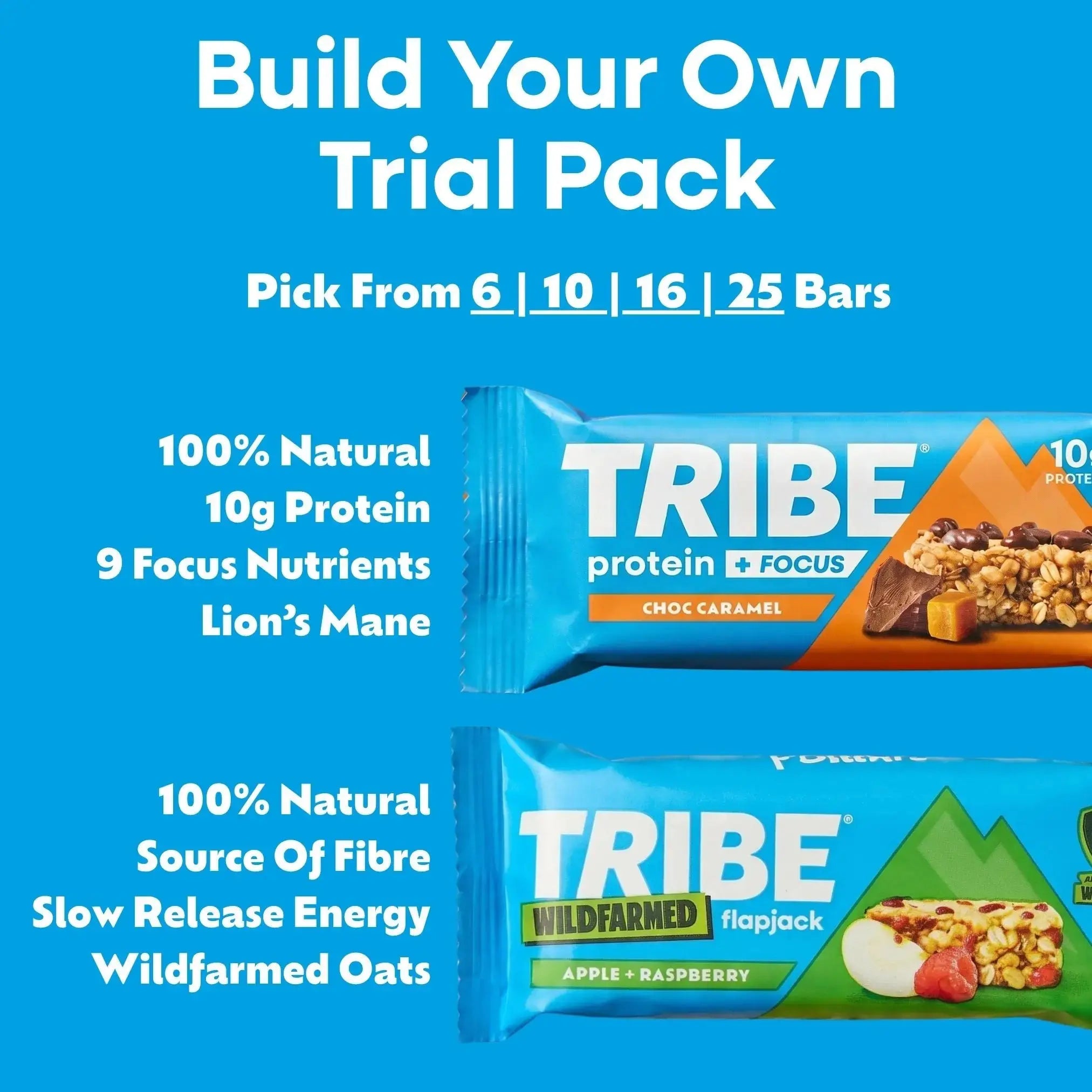 Build Your Own Trial Pack TRIBE Natural Energy