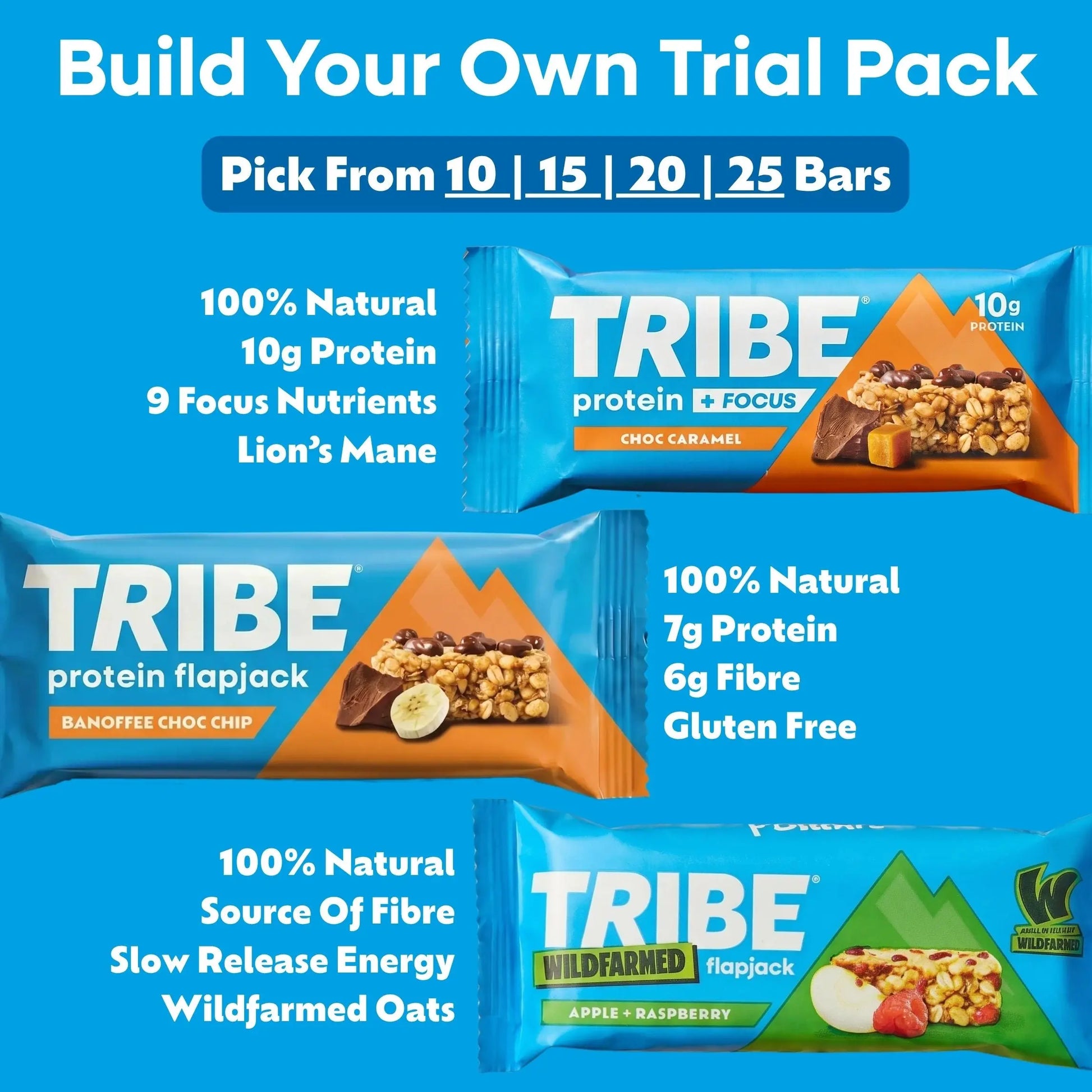 Build Your Own Trial Pack TRIBE Natural Energy