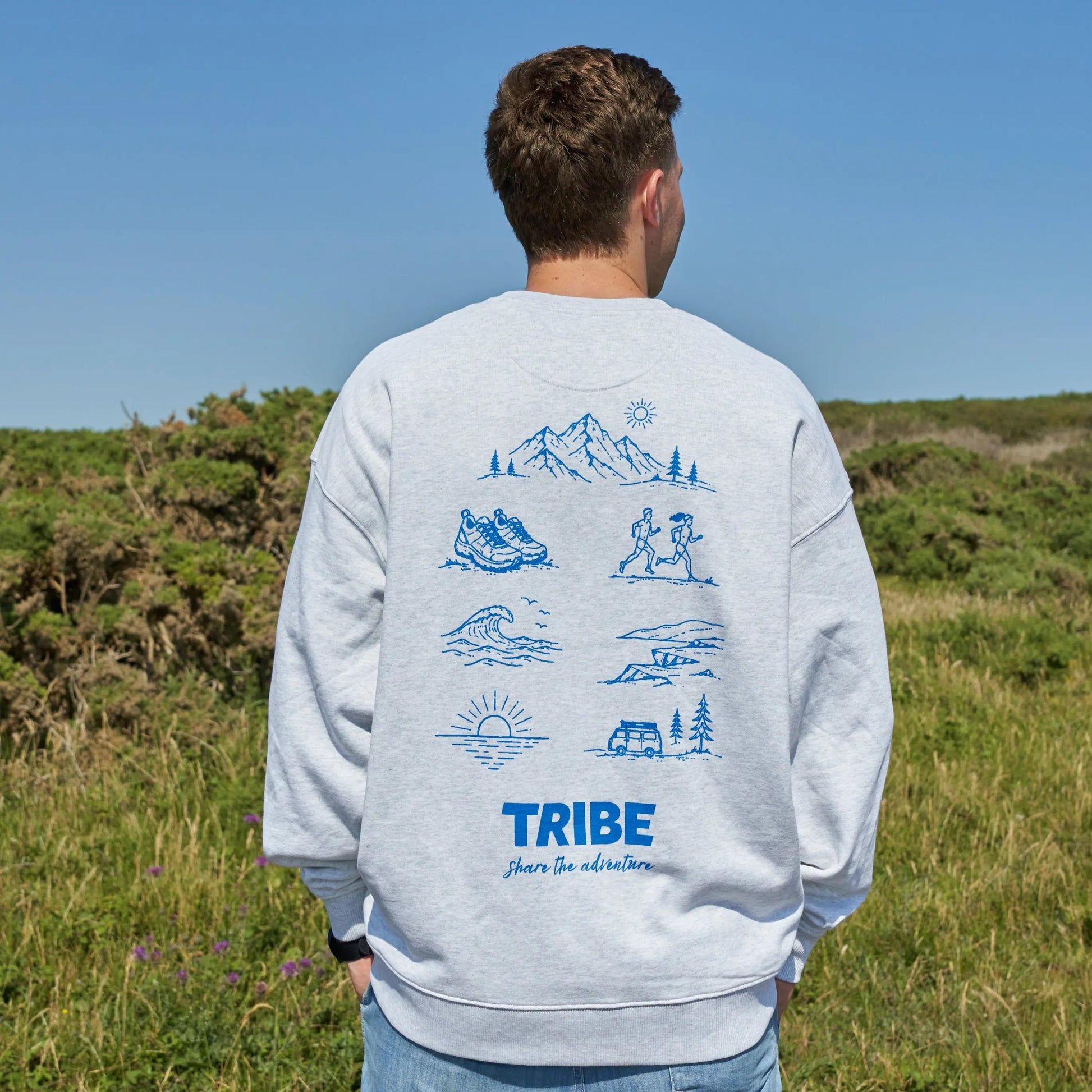 TRIBE Share The Adventure Sweatshirt TRIBE Natural Energy
