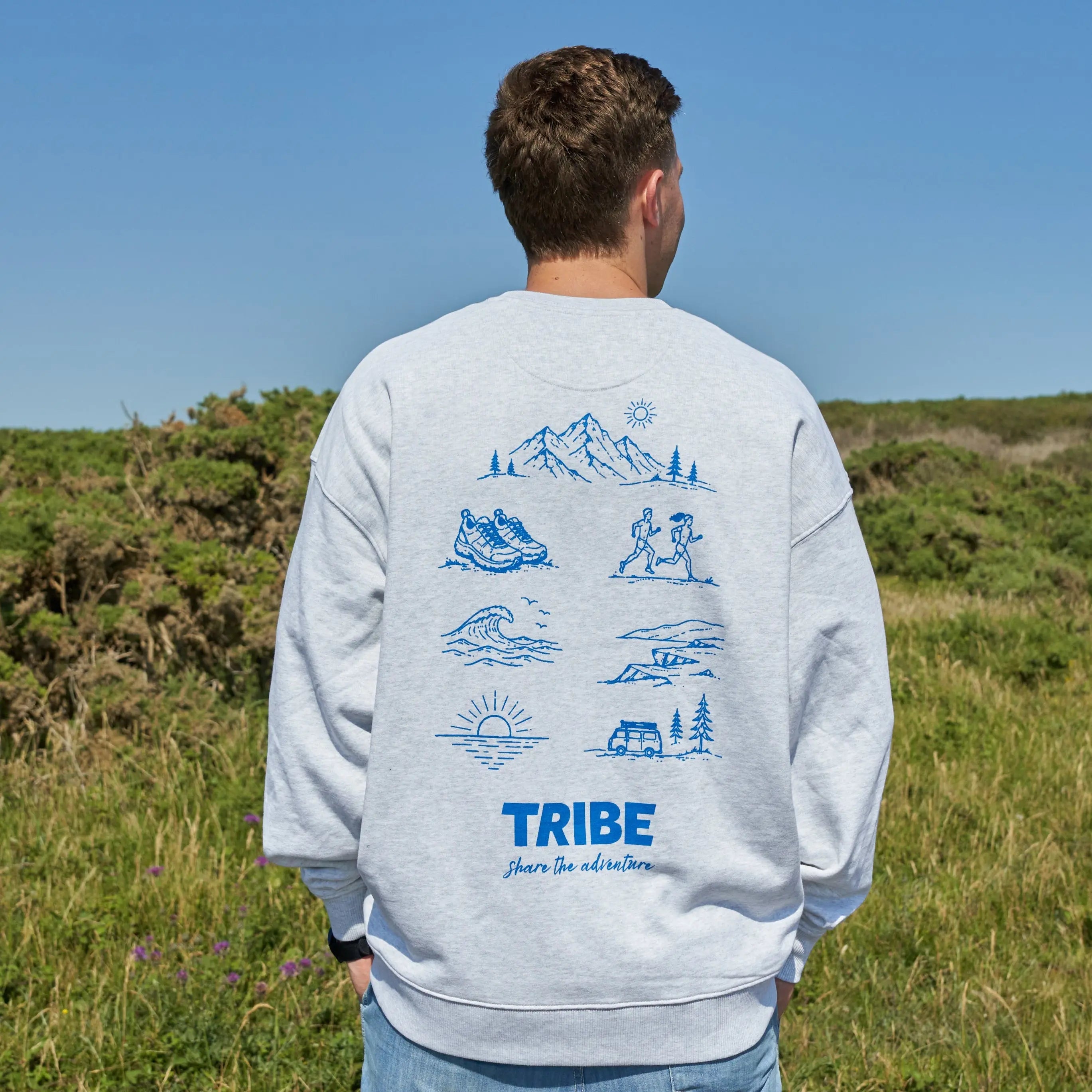 TRIBE Share The Adventure Sweatshirt TRIBE Natural Energy