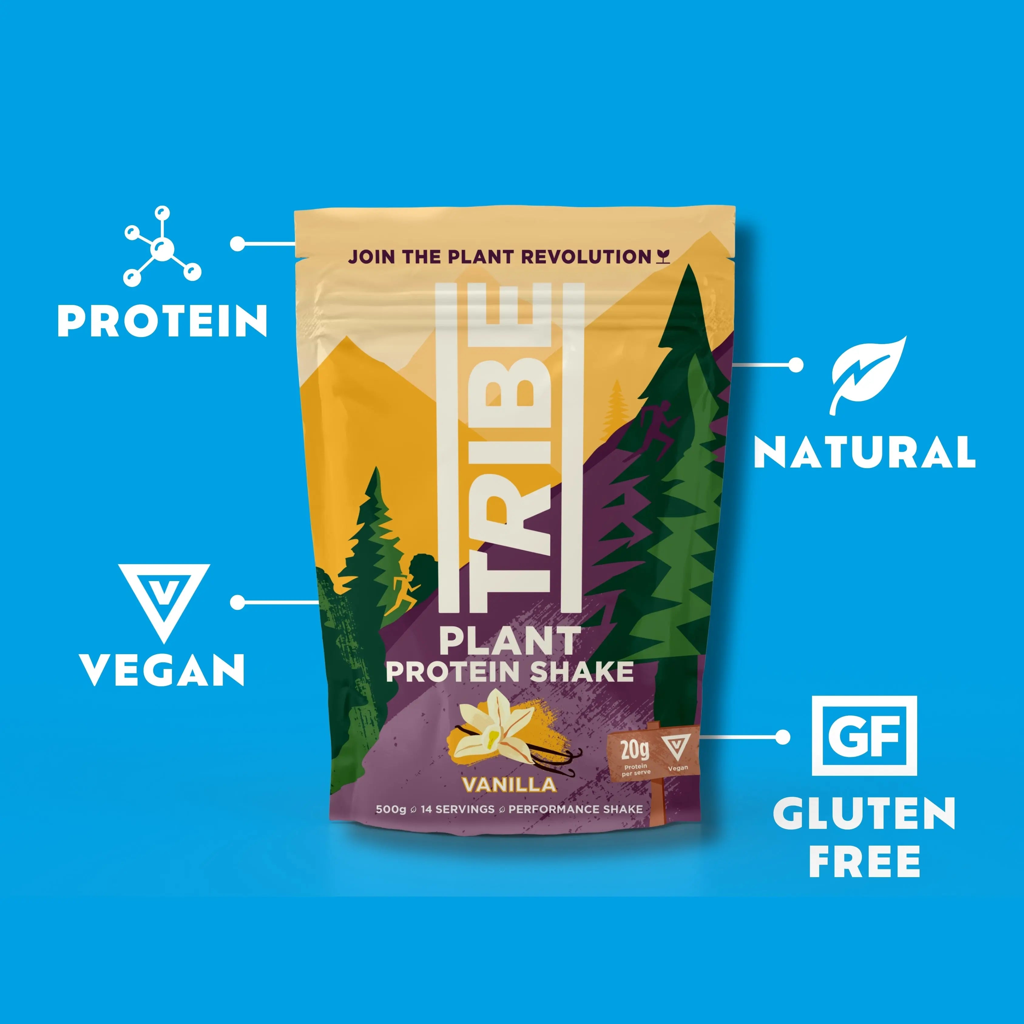 Vanilla Protein Shake TRIBE Bars