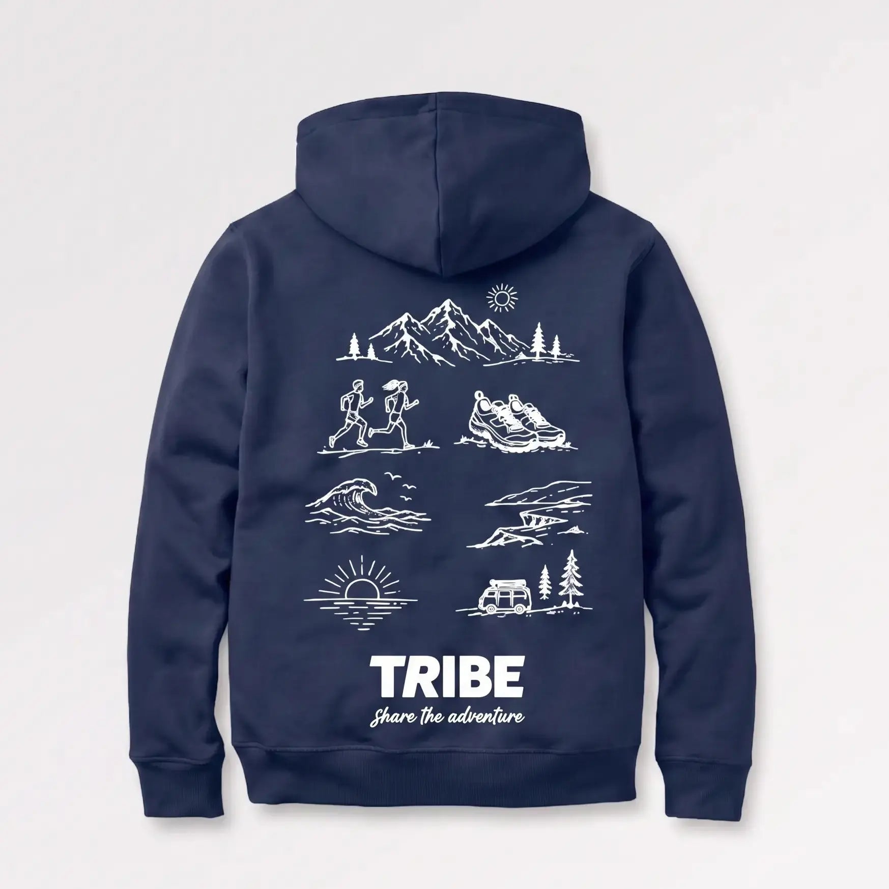 TRIBE Share The Adventure Hoodie TRIBE Natural Energy