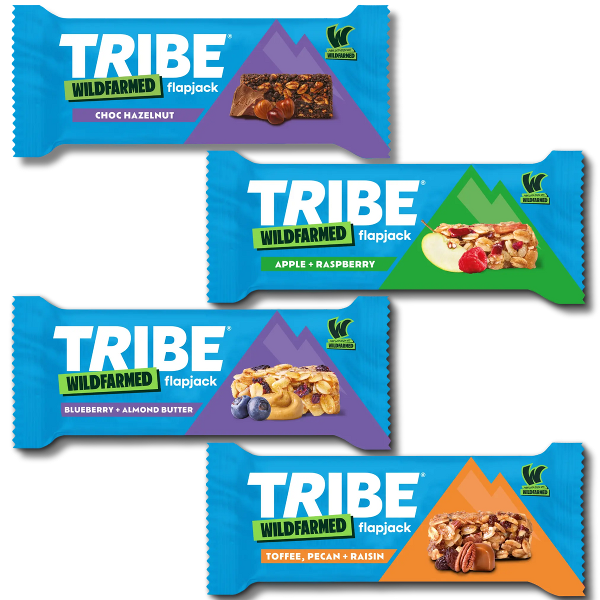 TRIBE Wildfarmed Flapjack 4 Pack TRIBE Natural Energy