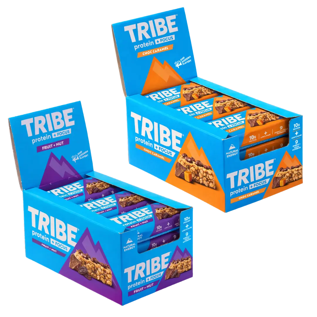 Protein + Focus - New Flavours Launch Bundle TRIBE Natural Energy